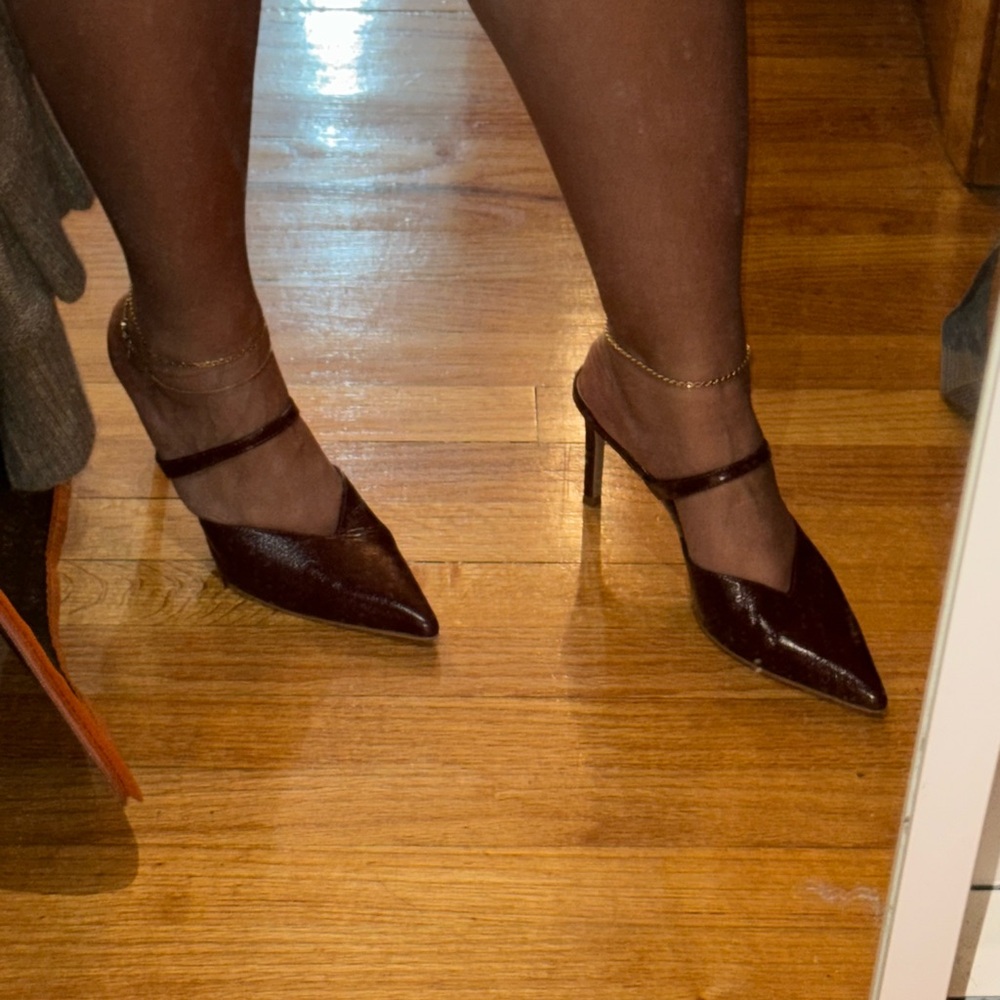 Dolce Vita Burgundy Pointed Toe Kanika Heels